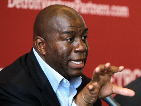 Magic Johnson Says Clippers Won't Play for Sterling's Wife