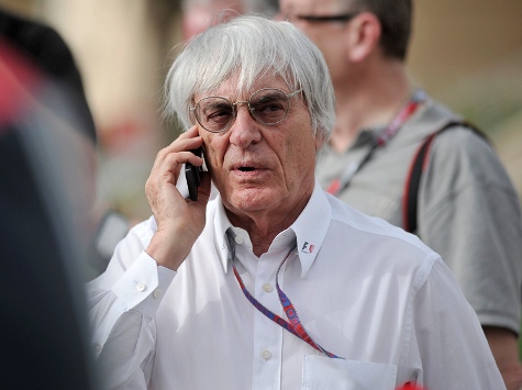 Formula One Boss Bernie Ecclestone 'Completely Agrees' with Putin Gay Laws