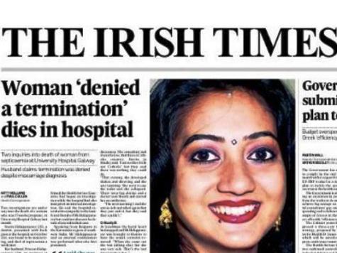Irish Times Bans Use of Term 'Pro-Life', Keeps 'Pro-Choice'