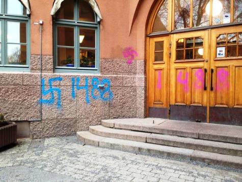 Stockholm Schools Daubed with Swastikas and Anti-Semitic Graffiti
