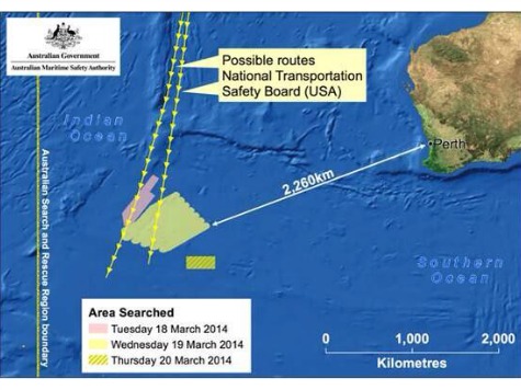 MH370: Chinese Plane Spots "Suspicious" Objects