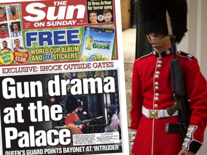 'Gun Drama' at Buckingham Palace as Ceremonial Soldier Draws Rifle on Man