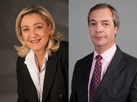 'Join Us' Says France's Marine Le Pen. 'No Thanks' Says Britain's Nigel Farage