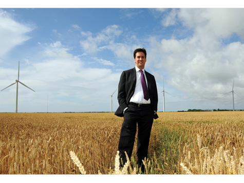 Ed Miliband's Wife Could Benefit From Labour's Wind Farm Policy