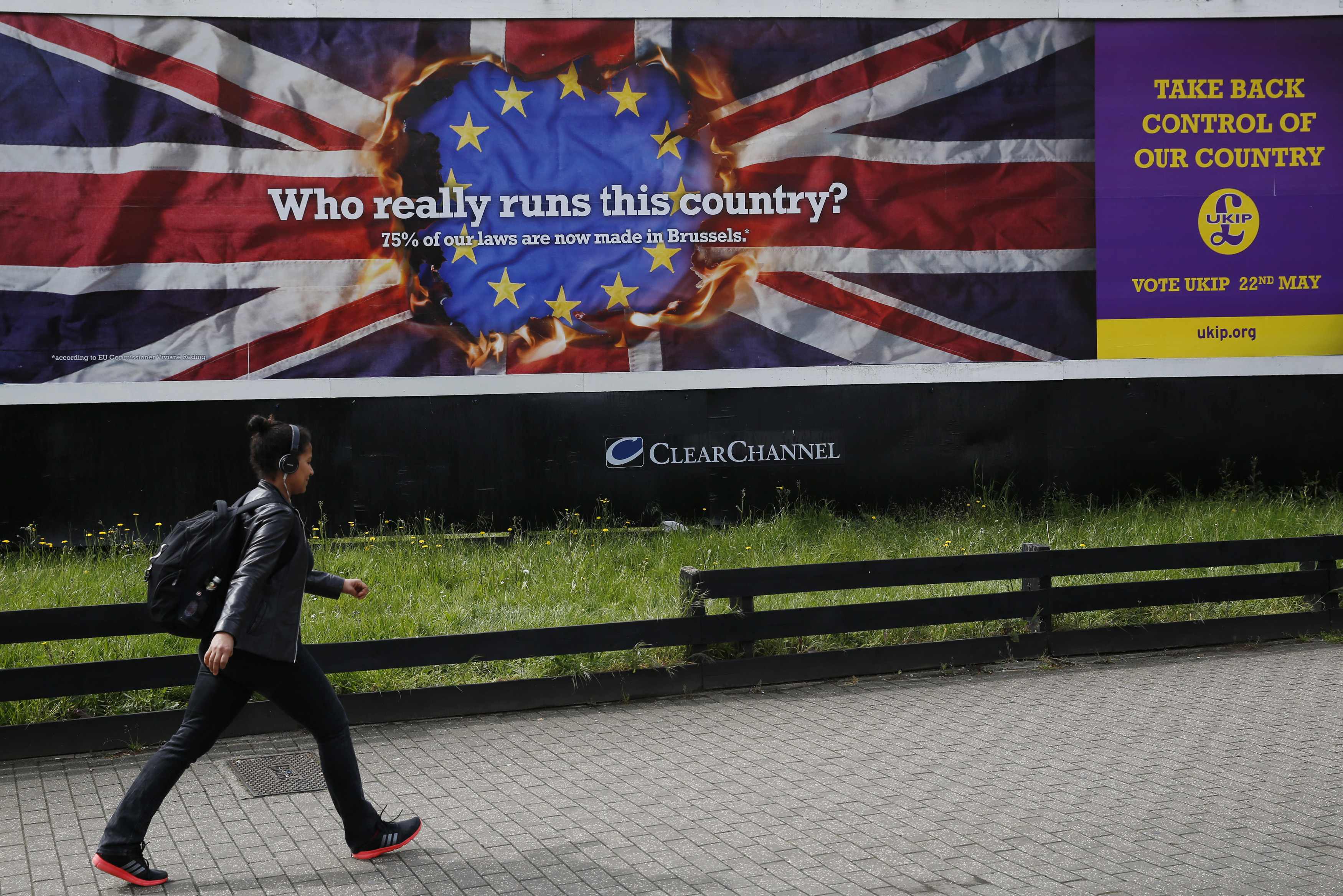 Spooked by Immigration, Disgruntled UK Voters Turn to Anti-EU Party