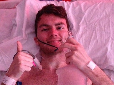 Â£3Million Teenage Cancer Fundraiser 'Coughs Up Tumour'