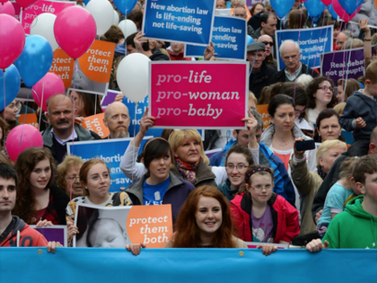 Thousands Rally in Protest of New Irish Abortion Law
