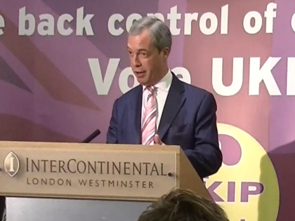 VIDEO: Farage Launches Local Election Campaign