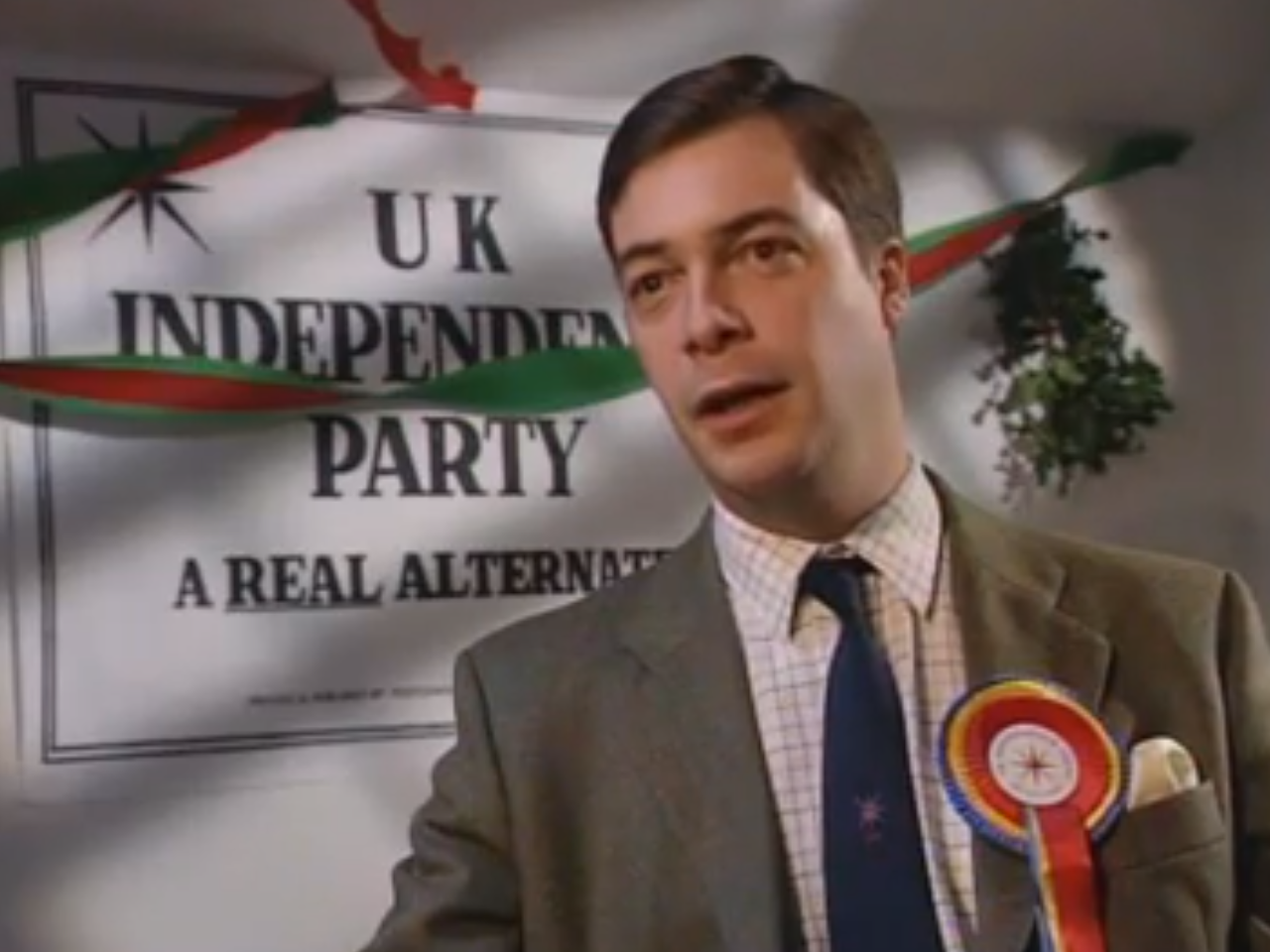 VIDEO: Nigel Farage and UKIP, 17 Years Ago