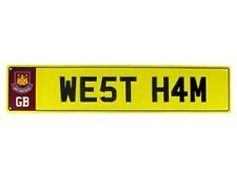 Fans Spend Up To Â£60,000 on Personalised Football Number Plates