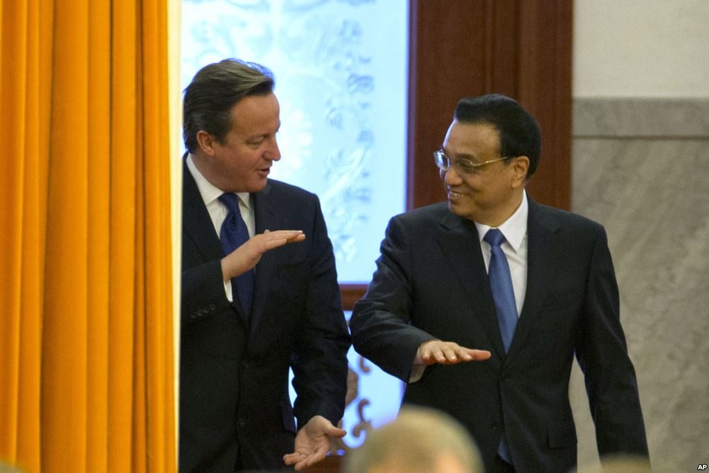 Chinese Premier to Visit Britain and Greece