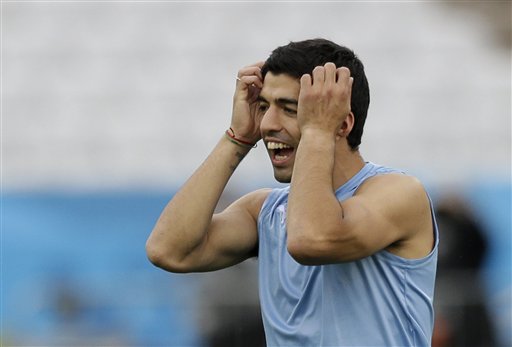 WORLD CUP: Suarez the target for both Uruguay and England