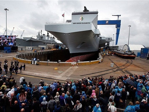 Royal Navy Aircraft Carrier Has no Purpose Except As 'a Failed Dream of EU Integration'