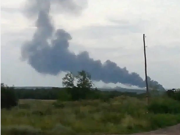 Malaysian Passenger Plane 'Shot Down' in Ukraine Near Russian Border