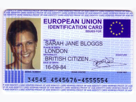 WATCH: 'ID Cards' Are Latest EU Threat to Freedom