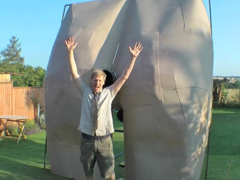 British Man Builds Giant Fart Machine, Aims It At France