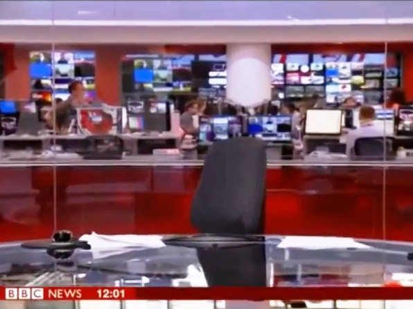 WATCH: BBC Newsreader Misses Own Bulletin