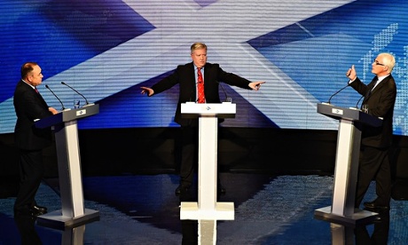Scottish Referendum Debate: Salmond and Darling Square Off In Battle for UK