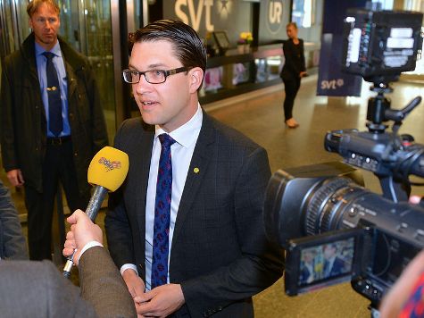 Sweden's Anti-Immigration Party Surges into Third in Weekend Elections