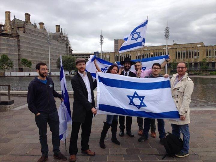 British Jews and Israelis Defy MP Galloway in Bradford Visit