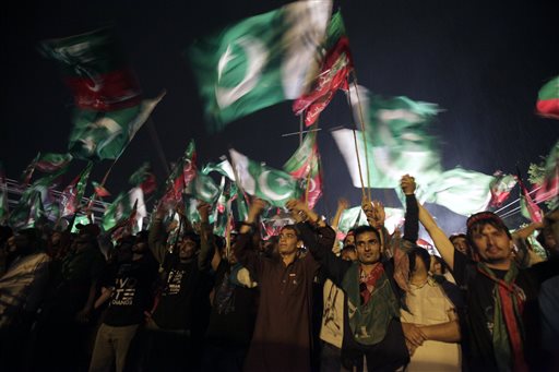 Tens of Thousands Protest Pakistan's Government