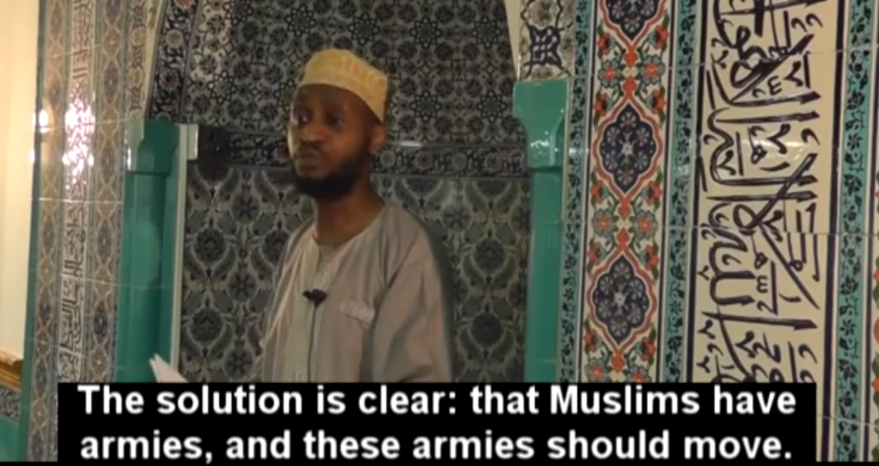 WATCH: Hizb ut-Tahrir Spokesperson Calls for Muslims to Rise Up Against Governments