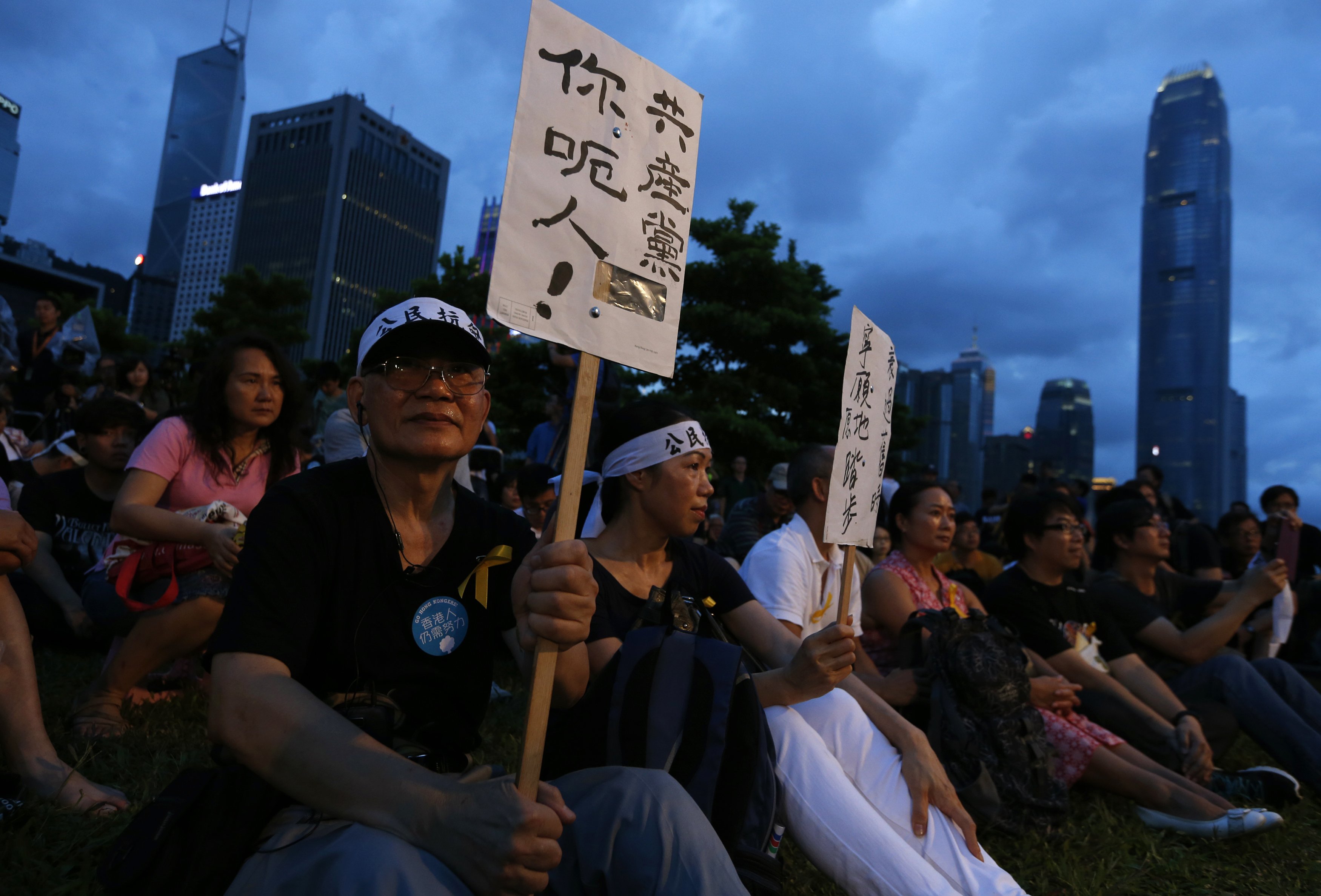School Students Join Hong Kong Democracy Protests