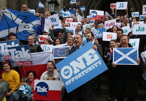 Another New Poll Shows Opponents of Scottish Independence Narrowly Ahead