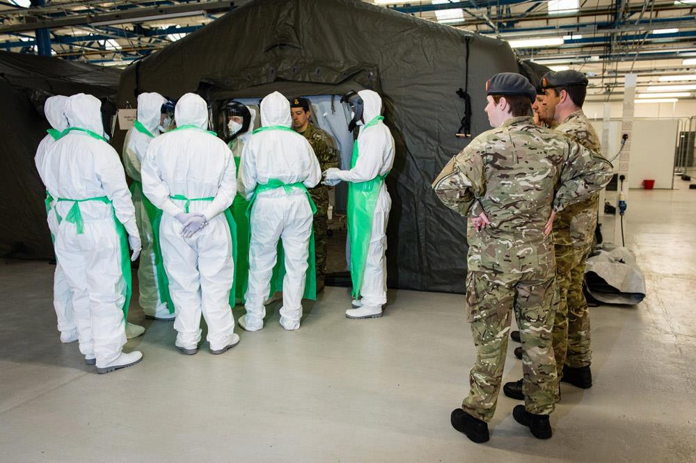 British Military Deploying to West Africa, But no Ebola Screening at UK Airports