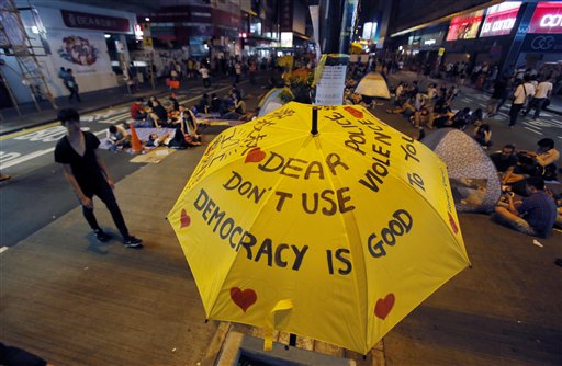 Few Hopes of Success in Hong Kong Talks