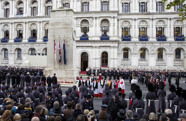 Irish Diplomat Lays Cenotaph Wreath in First for 70 Years