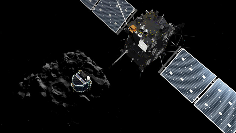 Probe Lands on Comet In Space First: ESA