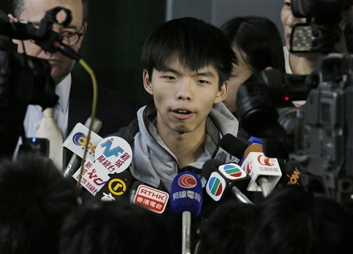 Hong Kong Protest Movement’s Unlikely Teen Leader