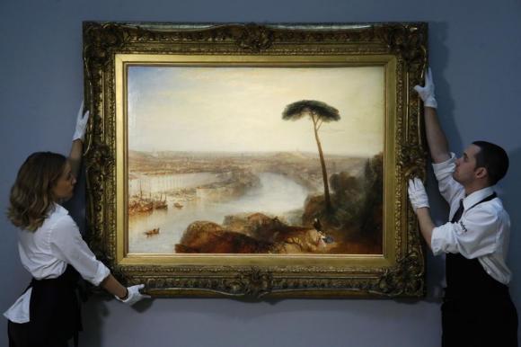 Turner’s Rome Masterpiece Breaks Records at London Auction