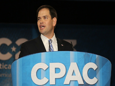 Rubio Takes Page from 'Hockey Mom' Palin, Frames Himself as 'Football Dad' at CPAC