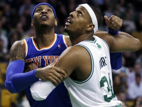 Celtics Lose in New York As Knicks Steal Ball 7 Times in Final 5 Minutes