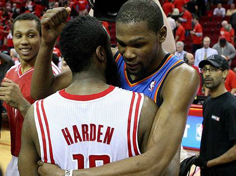 Thunder Defeat Rockets, Advance To Second Round