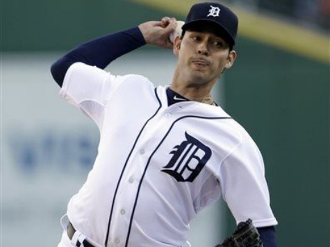Sanchez Leads Tigers to 1st with 1-Hitter
