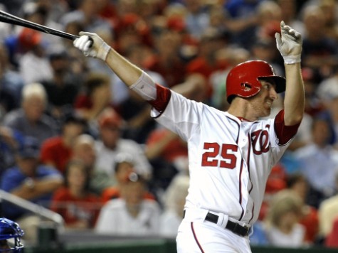 LaRoche Homer Lifts Nats over DBacks in 11 for 3rd Straight Walk-Off Win