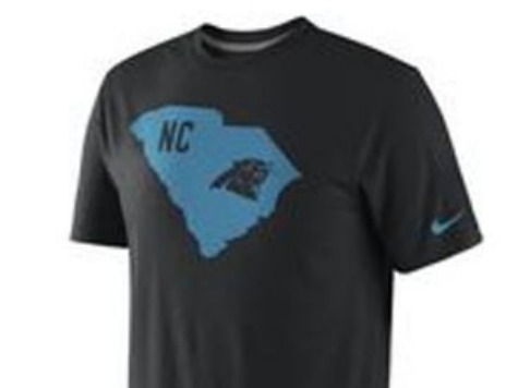 Oops! Nike Puts Carolina Panthers Logo on South Carolina Silhouette