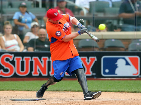 Wounded Warrior Earns MVP at Celebrity Softball Game