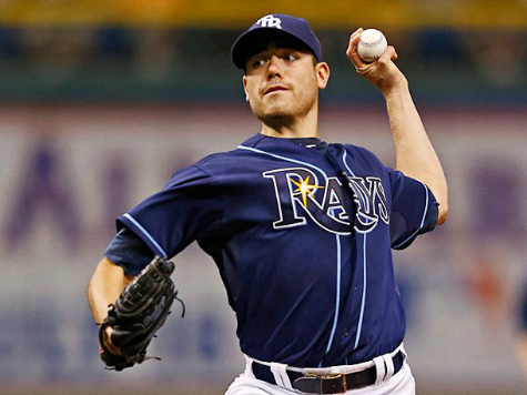 Rays' Moore Shuts Out Red Sox