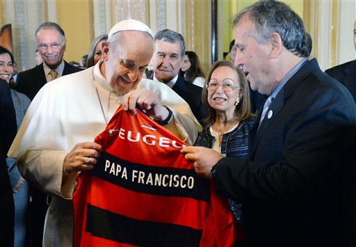 Pope to Rio Youth: Jesus Better than World Cup