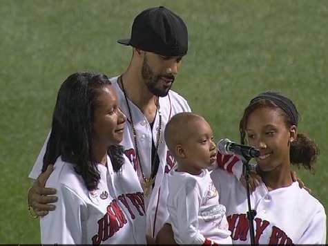 Four Year Old Leukemia Patient Steals Hearts at Red Sox Game