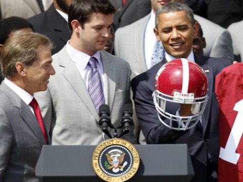 Obama Announces 'Military Action' Needed in Syria… After College GameDay