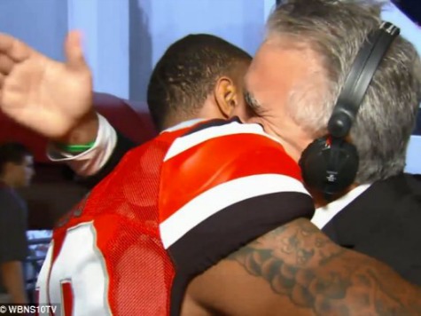 Ohio State Football Players Hug Sports Anchor Who Returned to Work After Death of Daughter