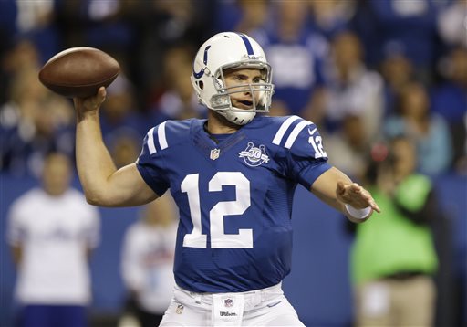 Luck, Colts Beat Broncos in Manning's Return to Indy