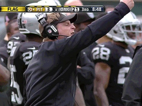 Raiders, NFL Agree on Fine for Coach Who Flipped Off Officials