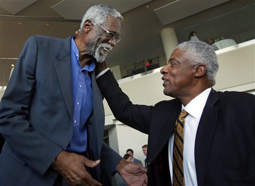 Boston Unveils Statue of NBA Great Bill Russell