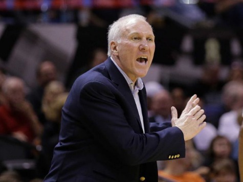 Gregg Popovich Named NBA Coach of the Year